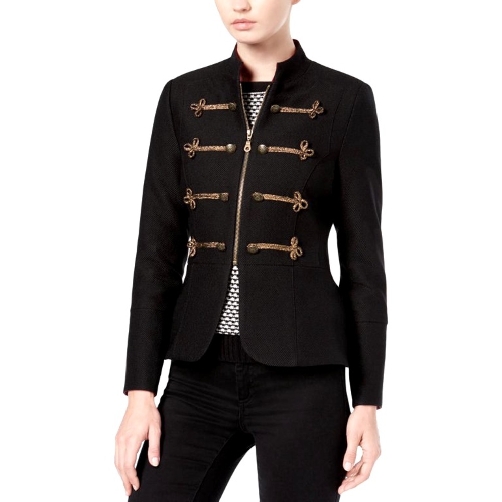 XOXO PEPLUM JACKET